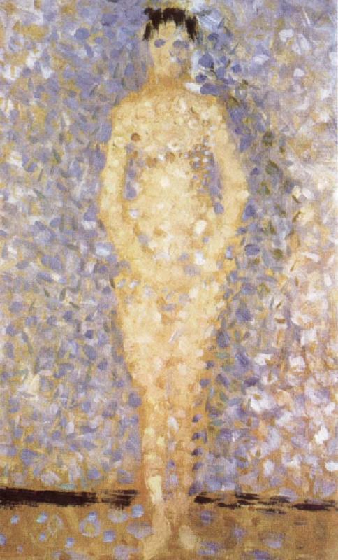 Standing Female Nude, Georges Seurat